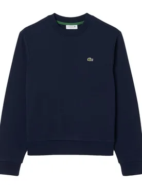 Relaxed Fit Sweater Navy Blue 40 Damen - Lacoste - FashionsVida