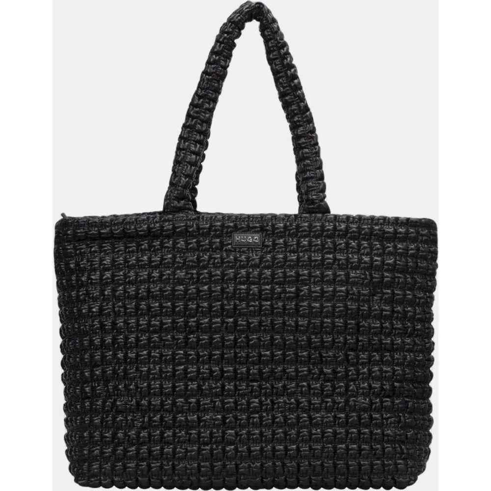 Bolso shopping con cierre de cremallera totalmente forrado - HUGO - FashionsVida