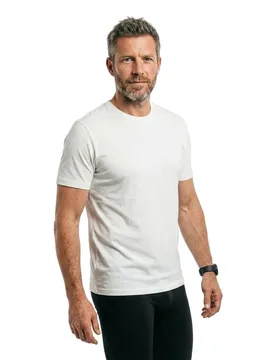 Hugo T-shirt à Manches Courtes Dimerstee 10271881 01 Natural L - Hugo Boss - FashionsVida