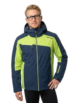Veste Kelton Midnight Navy / Lime Green XL