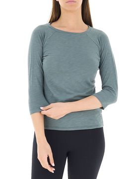 T-shirt maniche 3/4 GRIGIO TÉ VERDE XS