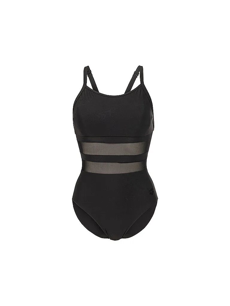 Bañador de mujer Mesh Equals Back negro 44 - Arena - FashionsVida