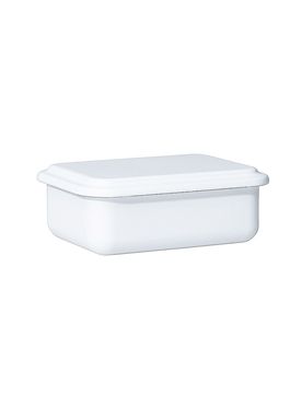 Vorratsbehälter mit Deckel 15x11x4cm Blanco blanco