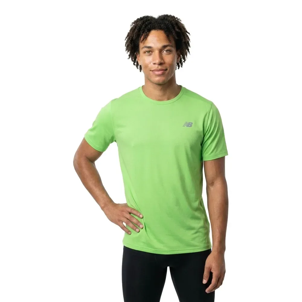 Maglietta A Maniche Corte Sport Essentials Mint Flash S - New Balance - FashionsVida