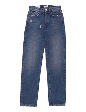 Jeans Donna W Straight Denim Denim