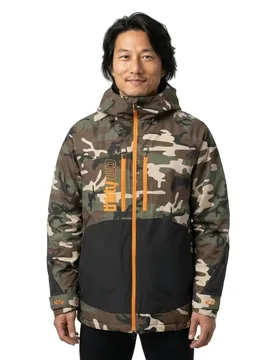 Veste Lashed Black / Camo M - ThirtyTwo - FashionsVida