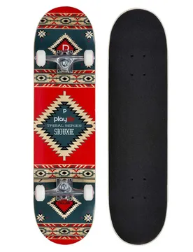 Skateboard Tribal Siouxie 8.0´´ Red / Blue 31 Pouces unisex