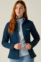 Connie V Softshell Walking Jacket - Mid Navy - Size: 22