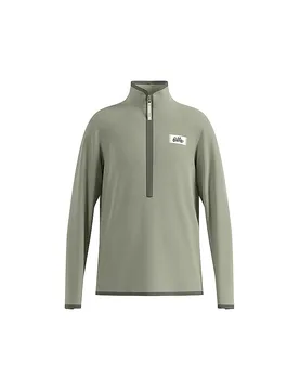 Zipshirt intimo in pile classico per bambini grigio 140 - Odlo - FashionsVida