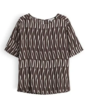 T-Shirt FERONA BAMBOO marron 42 - Opus - FashionsVida