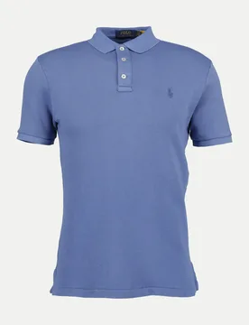 Polo Poloshirt mit Logo-Stickerei Blau S - Ralph Lauren - FashionsVida