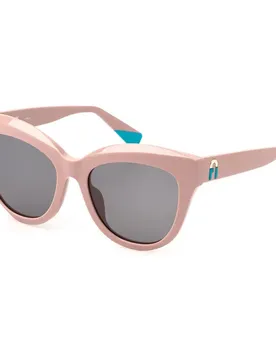 Occhiali Da Sole Da Donna Sfu780 Shiny Full Pastel Pink Smoke / CAT2