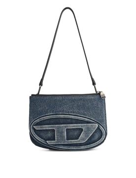 Borsa di jeans blu gemella 1dr