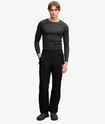 Superdry Herren Skihose mit Schmaler Passform Black - Größe: XL