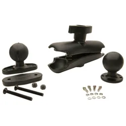 Kit De Montage Ram Avec Base De Serrage Plate Black One Size unisex