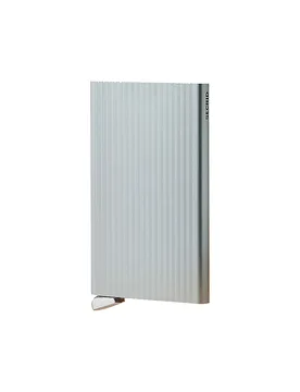 Cartera PREMIUM CARDPROTECTOR + FLUTED Silver plata - SECRID - FashionsVida
