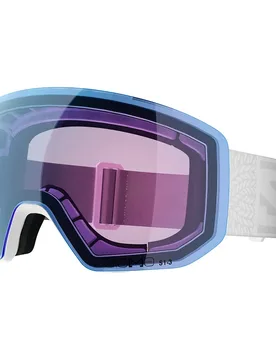 Lunettes De Ski Photochromiques Radium Pro S Sigma White Sigma Photo Sky Blue/CAT1-3 Homme - Salomon - FashionsVida