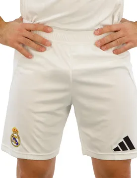 Short Domicile Real Madrid 24/25 White S - Adidas - FashionsVida