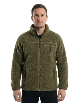 Brandit Giacca Teddy Olive 4XL