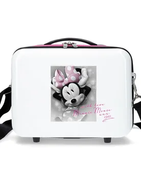 Neceser Minnie Style with love rígido con capacidad de 9L - Disney - FashionsVida