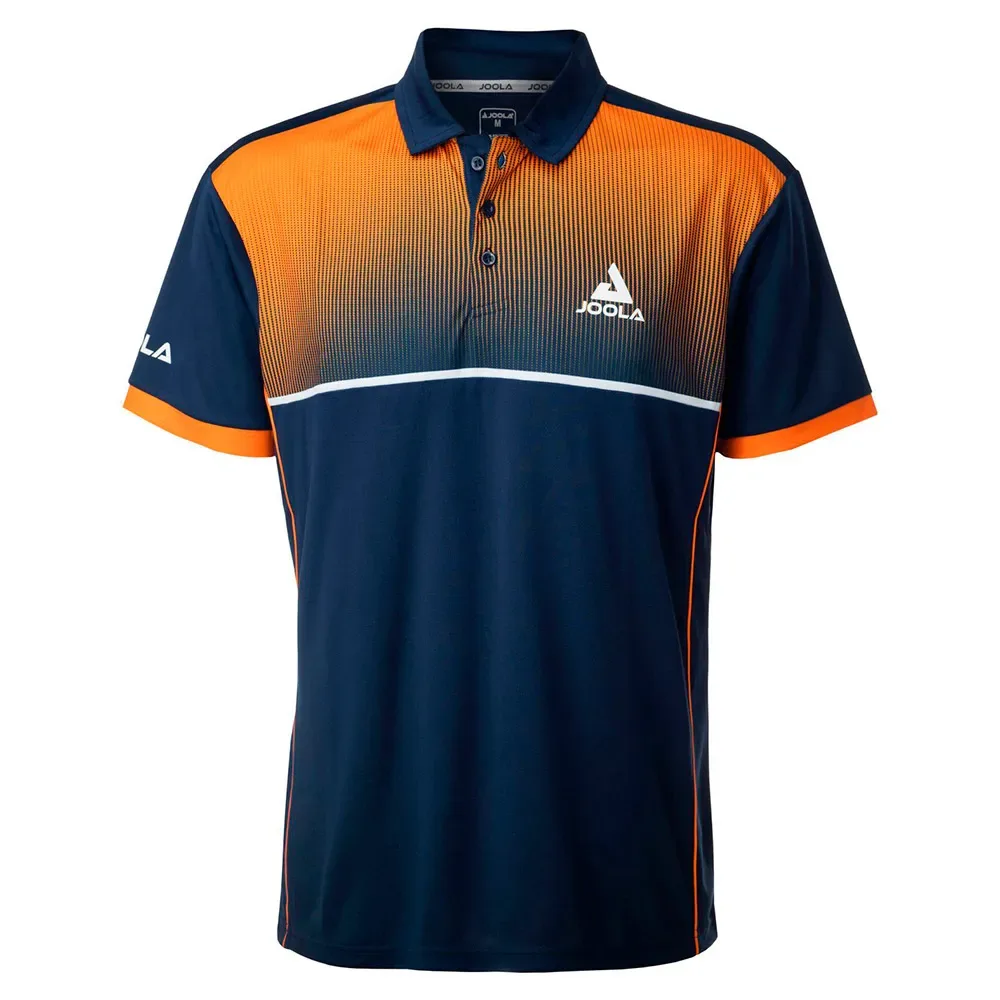 Edge Short Sleeve Polo Navy / Orange 2XL - JOOLA - FashionsVida