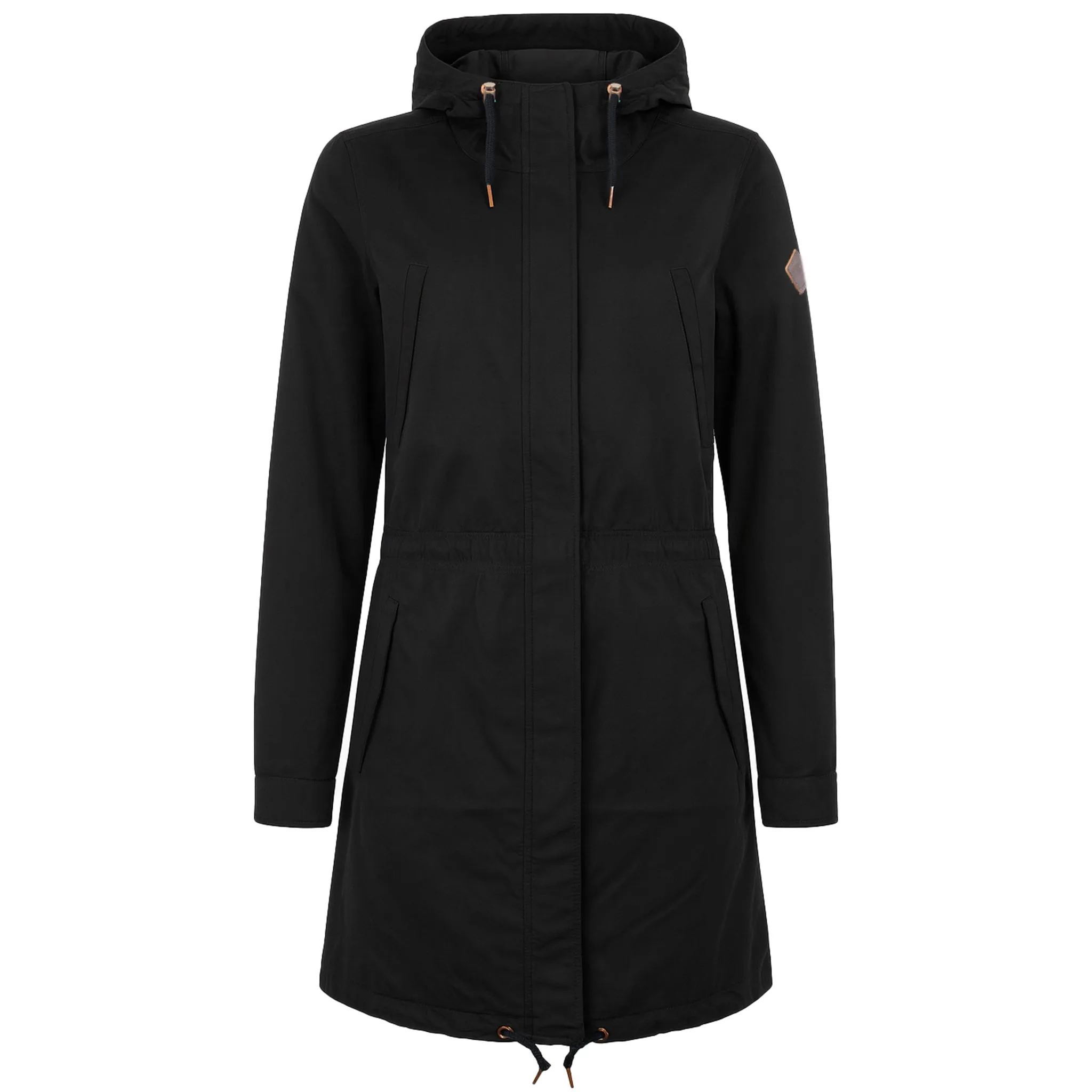 Aw Relaxed Fit Womens Black Parka Jacket - Size Medium - O'Neill - FashionsVida