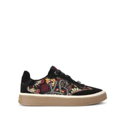 Womens Suede Leena Sneakers - Black - Size Uk 4