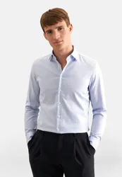 X-Slim Business Hemd Uni Blau 44