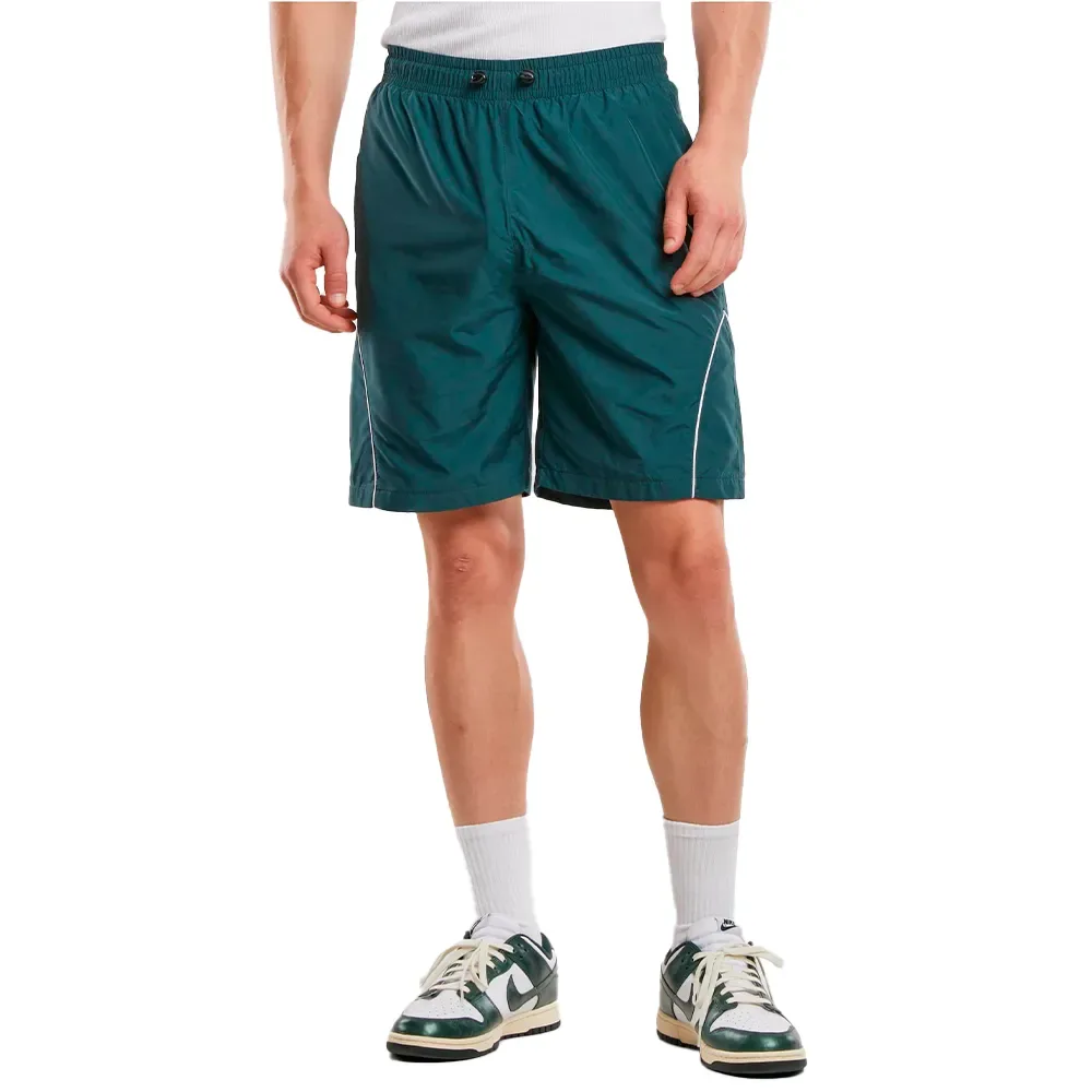 Short De Sport Piped Panel Bottle Green 3XL - Urban classics - FashionsVida