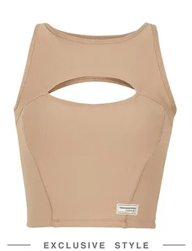 Top Mujer Marrón claro S,XS Mujer - The Giving Movement X Yoox - FashionsVida