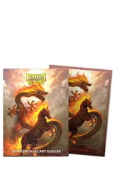Shield Matte Dual Art Sleeves - Fire Horse 2026 (100)