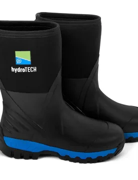 Hydrotech Wellie Boots Black / Blue EU 43 Men - Preston Innovations - FashionsVida