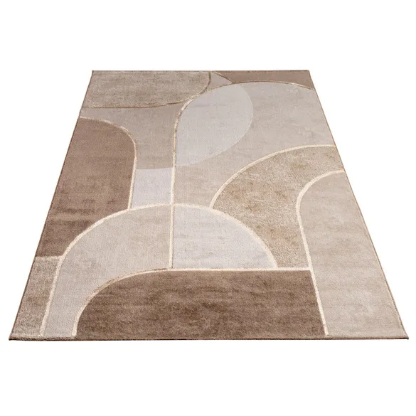 Kurzflor Teppich Tuana 220 Beige - Paco Home - FashionsVida