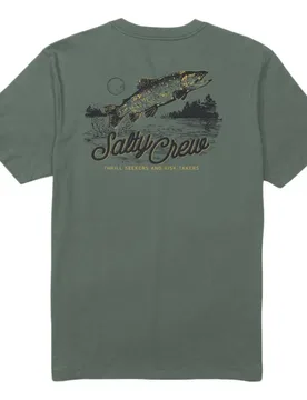 T-shirt à Manches Courtes Fish Fest Laurel Wreath L - Salty Crew - FashionsVida