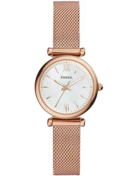 Reloj de mujer carlie con pulsera de malla - Fossil - FashionsVida