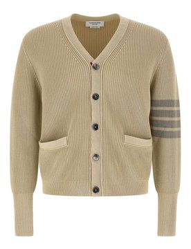 Thom Browne Cardigan tinto in capo