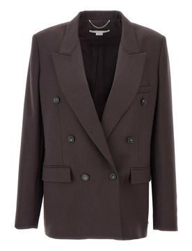 Blazer Doppiopetto In Lana