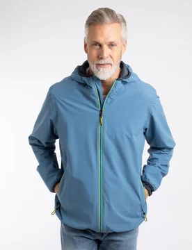 Ferdinand Mens Waterproof Packable Jacket - - Size: L - Weird Fish - FashionsVida