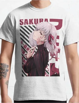 Cute Anime Sakura kawaii video game Fate stay night Short-sleeve crewneck T-shirt for men large size Adult Tops S-6xl - Aliexpress - FashionsVida