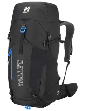 Sac à dos de trekking polyvalent - Ubic 40 Black en Matières Recyclées - Noir - Millet - FashionsVida