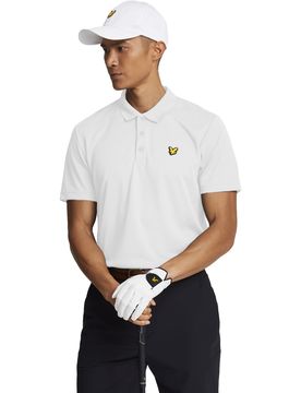 Lyle Scott Polo Tech, weiss m