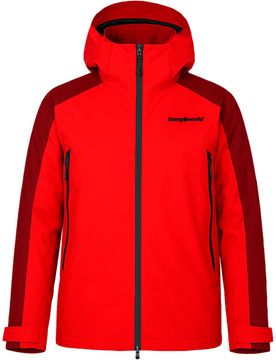 Aladren chaqueta impermeable hombre Rojo (XL)