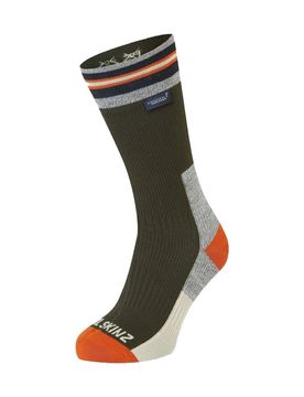 Surlingham WP Mid wasserdichte Socke 36-38 Olive