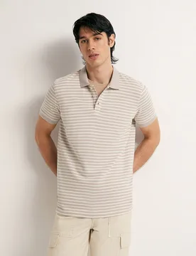 Sfera - Polo bubble rayas - Sfera - FashionsVida