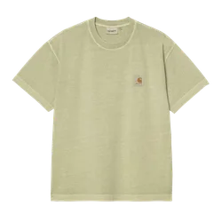 S/S Nelson Tee Gentle Green / Garment Dyed XL Herren