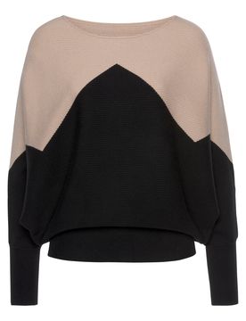 LASCANA Jersey arena / negro