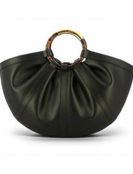 Borsa Shell Donna Nero in Pelle