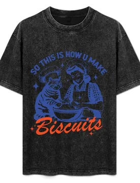 Cat So This Is How U Make Biscuits T-Shirt - Aliexpress - FashionsVida