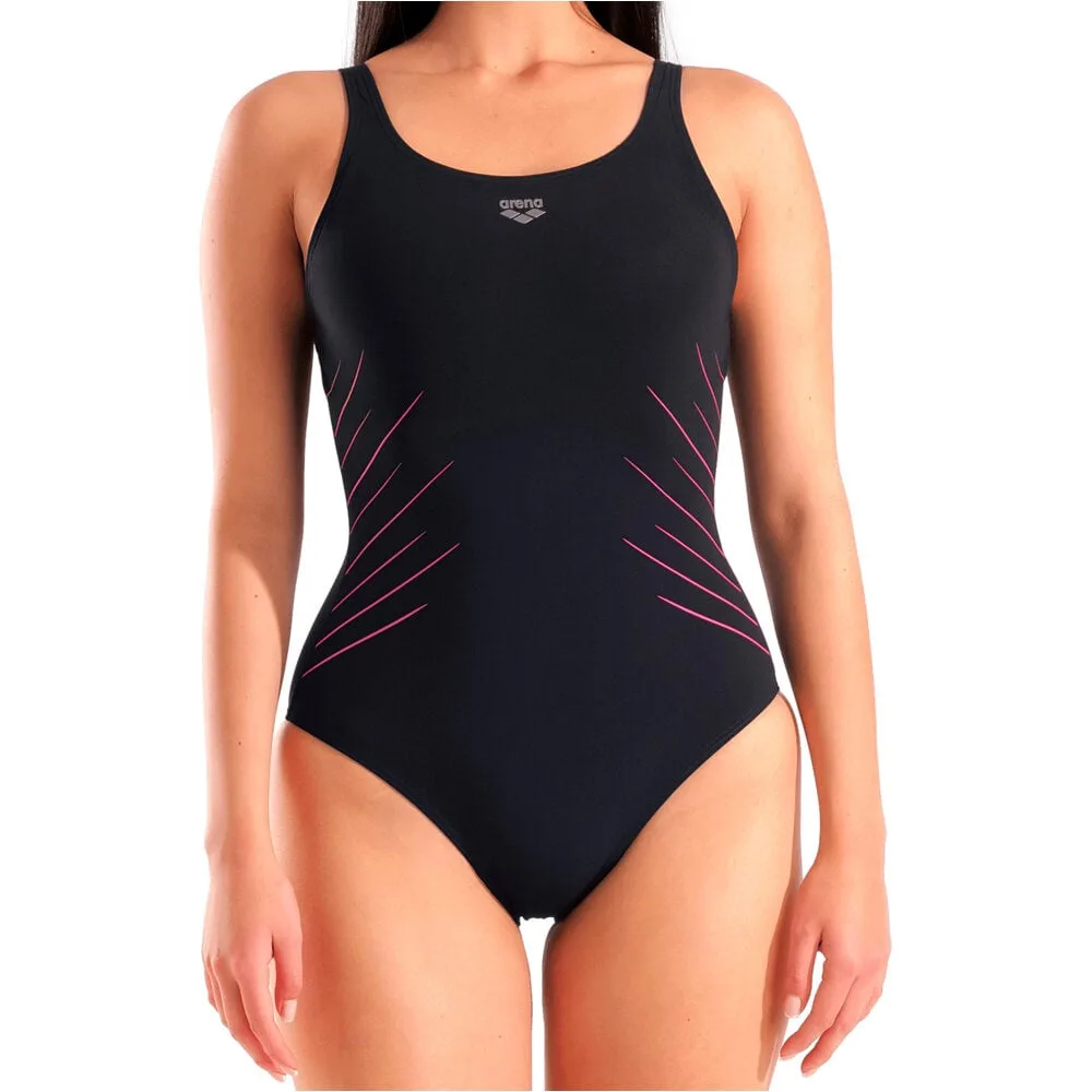 Isa bañador natación mujer Negro (48) - Arena - FashionsVida