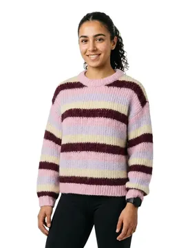 Maglione Dorthea Roseate Spoonbill / Winetasting / French Vanilla / Pastel Lilac 2XL